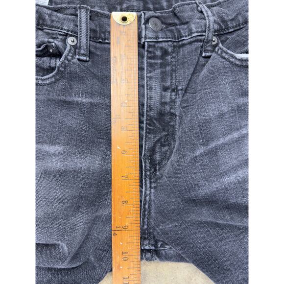 Levi’s 511 Men’s Jeans‎ Size 33x32 Black Slim Fit - Excellent Condition - Picture 9 of 11